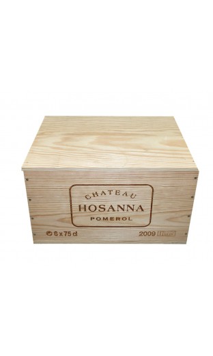 Château Hosanna 2009 - Pomerol (caisse de 6 bout.)