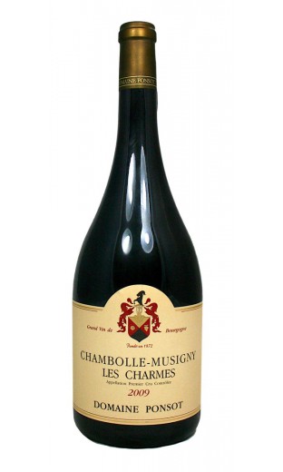 Chambolle-Musigny 1er cru Les Charmes 2009 - domaine Ponsot (magnum, 1.5 l)