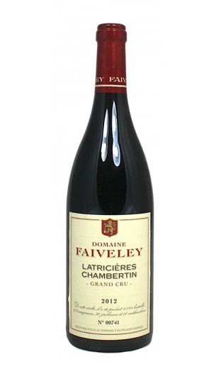 Latricières-Chambertin Grand Cru 2012 - domaine Faiveley