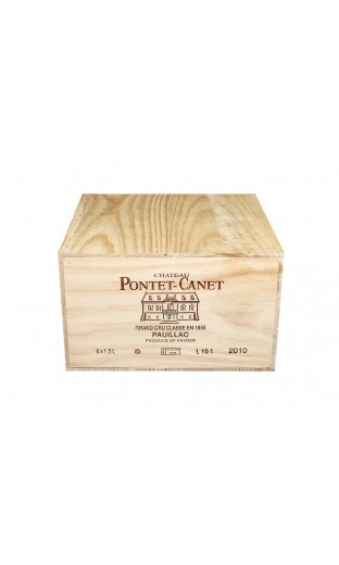 Château Pontet Canet 2010 (caisse de 6 mag.)