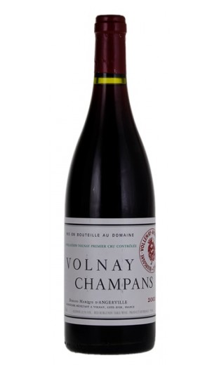 Volnay "Champans" 2009 -domaine Marquis d'Angerville