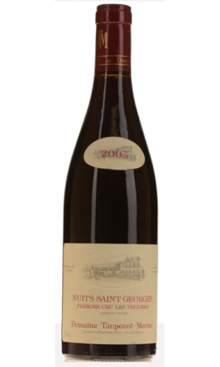 Nuits St Georges les pruliers 2005 - domaine Taupenot-Merme