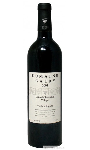 Côtes du roussillon "Vieilles Vignes" 2001 - domaine de Gauby (CBO 12 bout.)