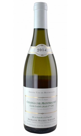 Chassagne-Montrachet 1er Cru Clos Saint-Jean (blanc) 2014 - Domaine Michel Niellon