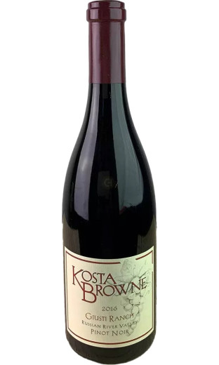 Pinot Noir Giusti Ranch 2016 - Kosta Browne