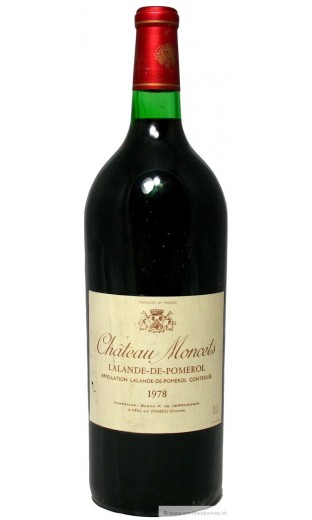 Château Moncets 1978  (magnum 1.5 l)