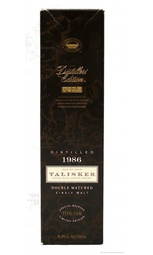Talisker Distillers Edition Double Matured 1986 