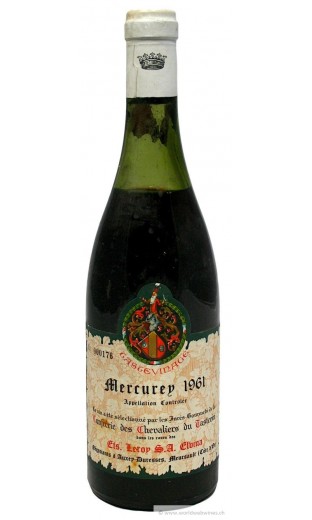 Mercurey "Tastevinage" 1961 - Maison Leroy