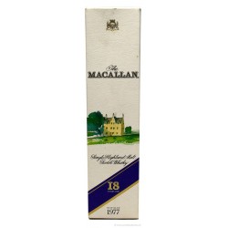 Macallan 1977 - 18 ans (avec coffret)