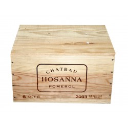 Château Hosanna 2003 - Pomerol (caisse de 6 bout.)
